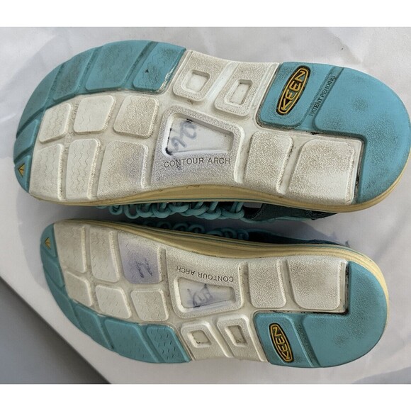 Keen Uneek Womens Paracord Water Sandals Blue Flat Sling back Shoes Flats Sz 8.5 - Picture 4 of 8